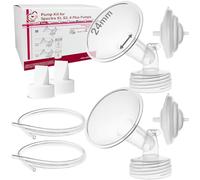 Nenesupply Pièces de pompe compatibles pour Spectra S2 Spectra S1 Spectra 9 Plus - Valve à bride pour tire-lait - Protection anti-retour - Pièces non originales Spectra - Flange 24 mm (M))