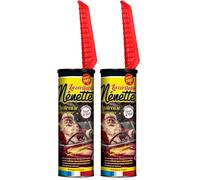 NENETTE - Lustreuse imprégnée édition limitée Joyeux NOËL - Fabriquée à la Main en France, Noir (Lot de 2)