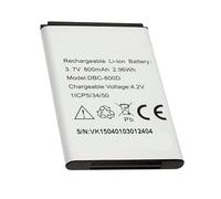 nengbattery Batterie de rechange DBC-800D compatible avec Phone Easy 6520 6050 6526 6030 6620 1360 5030 508 509 530X 515 6525 6031 500 g/m² 6051 6520 6171 6522 6 DBC-8. 00D