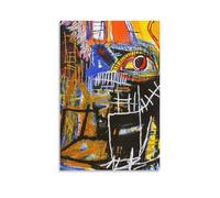 NENGKUAI Street Graffiti Art Poster Jean-Michel Basquiat Head Painting ; art mural sur toile ; peinture décorative ; sans cadre ; 20 x 30 cm