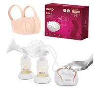 NENO Double tire-lait électrique LIBERO – double pompe 3 modes avec corset Blanc