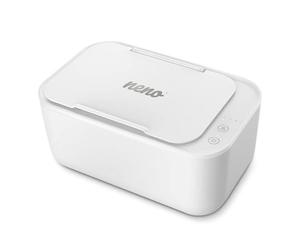 Neno Calor Chauffe Lingettes Bébé Électrique, Chauffe Lingettes Humides avec 3 Niveaux de Température, Écran Tactile, Maintien de l’Humidité, Silencieux, Base Antidérapante, 150 Lingettes
