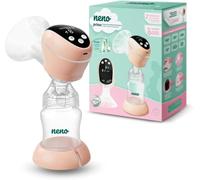 Neno Primo Tire-Lait Électrique Sans Fil Double Phase, 2 Modes et 14 Niveaux, Technologie AIR SUCTION, Téterelle en Silicone, Rechargeable, Complet avec Biberon et Sachets de Conservation du Lait