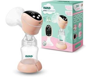 Neno Primo Tire-Lait Électrique Sans Fil Double Phase, 2 Modes et 14 Niveaux, Technologie AIR SUCTION, Téterelle en Silicone, Rechargeable, Complet avec Biberon et Sachets de Conservation du Lait
