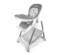 Neno Sedi Grey - Chaise d'alimentation multifonctionnelle - Réglable - 3 positions de couchage