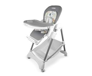 Neno Sedi Grey - Chaise d'alimentation multifonctionnelle - Réglable - 3 positions de couchage