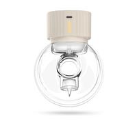 Neno Vento - Tire-Lait Électrique Portable Mains Libres 3 Modes, Pompe Électrique Sans Fil avec USB-C, Coque 150ml Pour la Collecte du Lait Maternel, 4 Téterelles en Silicone(15-22mm), Sans BPA