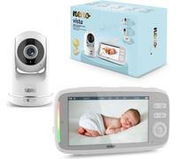 Neno Vista Moniteur vidéo rotatif pour bébé avec récepteur sans fil