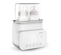 NENO® VITA Chauffe Biberon et Stérilisateur pour Biberons - Chauffe-biberon Bebe 5-en-1 - Stérilisation, Chauffage des Repas et du Lait, Décongélation, Maintien au Chaud - 4 Modes de Fonctionnement