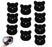 NentMent Lot de 10 éponges à linge pour enlever les poils d'animaux - Filtre efficace contre les peluches et les squames - Réutilisables - Pour machine à laver, sèche-linge, lave-linge portable