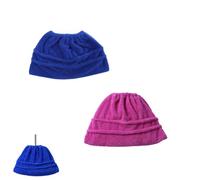 NentMent Lot de 2 tampons de balai pour plinthe - Outil de nettoyage réutilisable en microfibre - Recharge pour plinthes, moulures, outils de nettoyage de la poussière, des toiles d'araignées et de