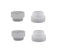 NentMent Lot de 4 changeurs de Filetage pour Bouteille d'eau de Printemps en Capsules de Soda, Adaptateur convertisseur pour Bouchon de Bouteille, arroseur, tête de pulvérisation pour Animal