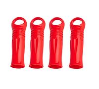 NentMent Lot de 4 embouts de poignée de balai 25 mm pour manche de balai - Tige de balai - Manche de rechange pour manche de balai - Pièces de réparation