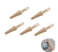 NentMent Lot de 5 grattoirs plats en microfibre pour nettoyage de brosse robuste pour nettoyeur de poils humides et secs