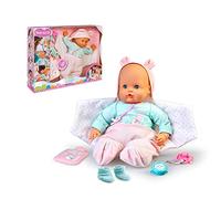 Nenuco - Êtes-Vous Bien Couvert ?,Poupée au Corps Mou -Iil Tombe Malade, tu Le soignes avec la Couverture, il frissonne et a de la fièvre Multicolore Taille Unique