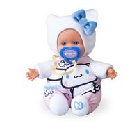 Nenuco x Hello Kitty – Poupon 15 cm Modèle Cinnamoroll, Corps souple, Pyjama kawaï Rose NFNC24