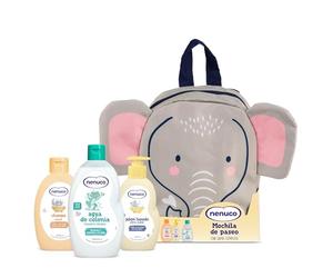 Nenuco Lot de 3 sacs à dos pour bébé Motif éléphant 200 ml