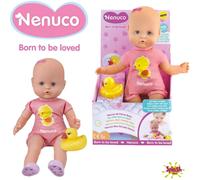 Nenuco Mon Premier Bain de Bébé 35cm + Canard En Boite Nouveau-Né