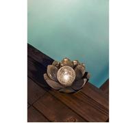 Nénuphar solaire - GALIX - 25 cm - 7 Lumens - 8 heures d'éclairage - Interrupteur on/off