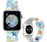 Nenv-Kompatibel Mit Apple Watch Band Sea Turtle Ocean 49mm 45mm 44mm 42mm,Soft Silikon Magic Fancy Sport Armband Kompatibel Mit Iwatch Ultra Series 9 8 7 6 5 4 3 2 1 Se/Se 2 Für Kinder Frauen.