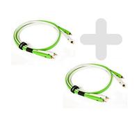 Neo by Oyaide Câble RCA d+ DUO-SET1 Class B 2x RCA 1 m