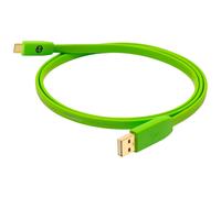 NEO by Oyaide Class B USB-A to USB-C 2 m - Câble USB-A à USB-C - Vitesse 480 Mbps - Longueur 2 m - Cuivre plaqué argent