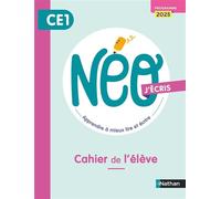 Neo - CE1 - Cahier de l'élève - Isabelle Goubier - Nathan - broché - Scolaire / Universitaire