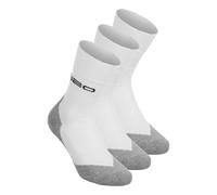 NEO Clima Chaussettes de running Pack de 3 Unisex-blanc, Taille 40-43