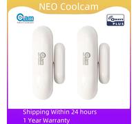 NEO Coolcam z-wave Plus capteur de fenêtre de porte intelligent capteur domotique intelligent EU 868.4MHZ 300 500 série Z Wave pour Smartthings 4 pcs 868.4MHz
