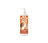 Neo Dogs - Complément nutritionnel Liquide Omega 3 pour Chiens - à l'huile de Saumon Pure - Renforce Les défenses, apporte vitalité, améliore la mobilité et la Brillance du Pelage - 300 ML