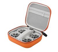 Neo Drone étui de Transport Rigide étui de Voyage en Cuir Résistant aux Chocs Mallette de Rangement de Protection Sac pour Accessoires Neo Drone (Orange)