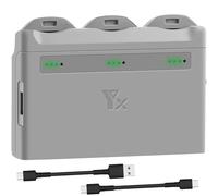 NEO Drone Hub de chargement de batterie à trois voies pour chargeur de batterie DJI NEO, recharge jusqu'à 3 batteries simultanément, adaptateur d'alimentation, compact et portable, banque