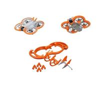 Neo Drone Kit d'accessoires de protection pour DJI Neo, protections d'hélice, pare-chocs de cardan, aile arrière et train d'atterrissage (version améliorée) (rose)