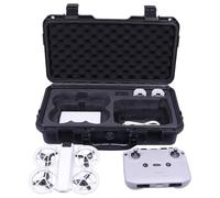 Neo Étui rigide étanche pour DJI Neo Fly More Combo avec télécommande RC-N3, hub de chargement de batterie intelligent et autres accessoires, Noir , Unisexe