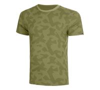 NEO Feel the Vybe AOP Maillot de course Hommes-vert olive L