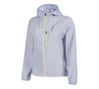 NEO Feel the Vybe Fly Veste running Femmes-bleu gris, jaune lemon, Taille S
