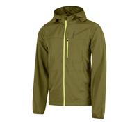 NEO Feel the Vybe Fly Veste running Hommes-vert olive, jaune lemon, Taille XL