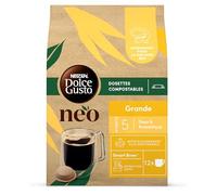 NEO Grande par NESCAFÉ Dolce Gusto - 48 Dosettes de café (4 boîtes de 12 dosettes) - Compatibles uniquement avec les machines à café NESCAFÉ Dolce Gusto NEO