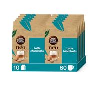 NEO Latte Macchiato par NESCAFÉ® Dolce Gusto® - 30 Dosettes de café et 30 sachets de lait (5 boîtes de 6 dosettes et 6 sachets) - Compatibles uniquement avec les machines à café NESCAFÉ Dolce Gusto NE