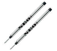 NEO+ Lot de 2 recharges pour stylo roller à encre noire compatibles avec le stylo roller Dupont, 11,5 cm de long (4,5 pouces)