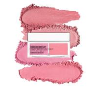 NEO MAKE UP Blush en Poudre Libre Rose - Time To Blush 01-4 Teintes Modulables - Fini Soyeux - Niacinamide, Vitamine E & Extrait Floral - Vegan