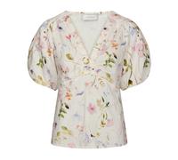 Neo Noir, Femme, Blouses et Chemises, Blanc, Taille: 36 FR Irina Flower Blouse