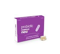 Neo Probiotique Flore Complex - Probiotique Flore Intestinale - 9 Souches Probiotiques (MEGAFLORA 9) - Pas de dérivés du lait - Prébiotiques - 1 Gélule par Jour - 15 Gélules