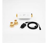 Shelly Vanne d'eau intelligente Neo NAS-WV02W – laiton DN25, Wi‑Fi, Bluetooth, IPX7