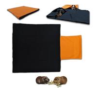 NEO SOLVO Coussin Polaire avec Cachette et Couverture intégrée | 40 x 40 cm + une Couverture de 80 x 80 cm intégrée - Confortable - Combinable pour créer Une Aire de Jeu Unique