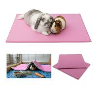 NEO SOLVO Lot de 2 Tapis Couverture Polaire pour Cochon d'Inde et Lapin