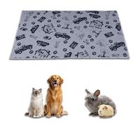 NEO SOLVO Tapis Géant XXL 120 x 160 cm - Absorbant Imperméable Anti Dérapant - pour Chien, Lapin, Cochon d'Inde, Chat - Apprentissage de la Propreté - Cuisine - Devant la Litière - Fond de Cage