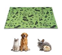 NEO SOLVO Tapis Géant XXL 120 x 160 cm - Absorbant Imperméable Anti Dérapant - pour Chien, Lapin, Cochon d'Inde, Chat - Apprentissage de la Propreté - Cuisine - Devant la Litière - Fond de Cage