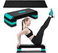 Neo-Sport Exercise step 3 steps NS-402 turquoise