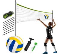 Neo-Sport Filet et cadre de volley-ball et de badminton 570 cm